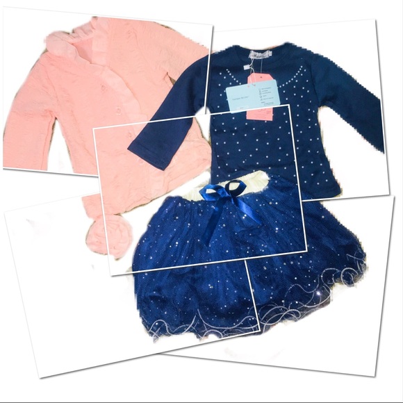 •HOST PICK!•1 LEFT•Girls 4 PC Autumn/Winter Set!!• - Picture 4 of 8